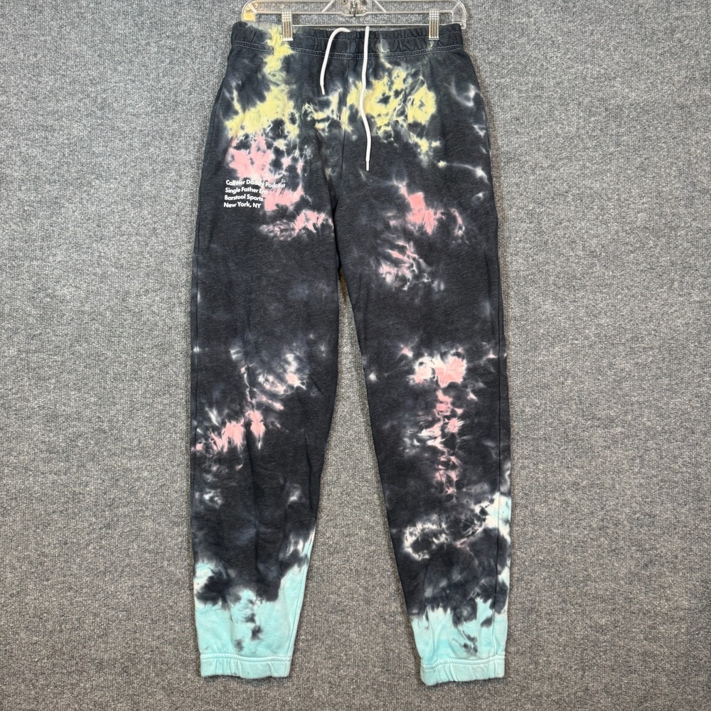 Barstool‎ Sports Call Her Daddy Tie Dye Sweatpants Joggers Womens Medium Fleece